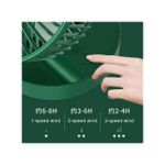 Generic Portable USB Rechargeable Folding Fan – Collapsible Telescopic Stand - image 2