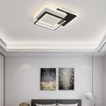 Generic Modern Overlapping Geometric Square LED Ceiling Light - image 2