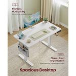 Generic Modern Adjustable Height Electric Standing Desk(1.4mtr) White - image 2