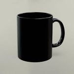 Generic 11 oz Black Coffee Tea Ceramic Mug - Set of 2 - image 4
