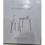 product_image_name-Generic-DUNNESHOME UK 2-Piece Nesting Coffee Table Set – Solid Wood Legs-2