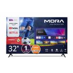 Mora  32-Inch Vidaa Smart LED TV + Netflix +YouTube + Prime Video + Free Hanger + 12 Months Warranty 