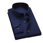 product_image_name-Fashion-Four-In-One  Bundle Shirts For Men. White + Navy Blue + Pink + Sky Blue.-5