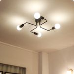 product_image_name-Generic-4-Head Ceiling Light, Semi-Recessed Ceiling Light-1