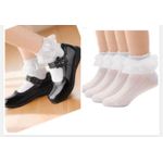 Lace socks for kids (3 pairs)