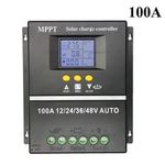 Generic 100A MPPT CHARGER CONTROLLA 12V 24V 36V SOLAR CHARGER CONTROLLER