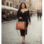 product_image_name-Fashion-Sexy Women Italian Quality Tote Classy Genuine Leather Tote Shoulder Bags Women, Ladies Shoulder satchel Bag Handbags Leather Bags Women Large Capacity Vintage Hand Top-Handle Bags Casual PU Leather Set Crossbag Messenger Handbags-1