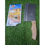 Swifty Sharp Wooden and Stainless Butcher Knife