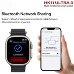 Generic Series 10 Ultra3 7-in-1 Strap 2.2" Bluetooth Call Full Touchscreen Smartwatch- For Android and iOS - image 5