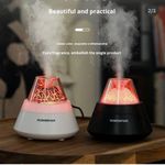 Generic Volcano Design Tabletop Humidifier with LED Lava Light and Mist Diffuser - image 2