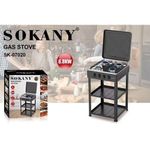 Sokany New 4 Burner Gas Cooker With Stand