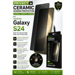 Samsung S24 Privacy Ceramic Flexible Screen Protector – HD Full Coverage