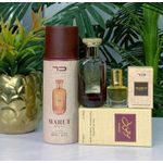 MOUSUF brown 25ml and Mousuf body spray with Oil