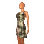 product_image_name-Fashion-Olive Green Satin Mini Dress -3