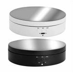 Electric swivelling base jewelry display stand