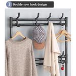 product_image_name-Generic-Heavy Duty 5-Tier Metal Shoe Rack, Multi-Use Storage Organizer for Shoes, Hats, Bags & Jackets  Space Saving Durable Shelf for Entryway, Hallway & Bedroom-4