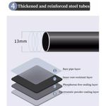 product_image_name-Generic-Heavy Duty 5-Tier Metal Shoe Rack, Multi-Use Storage Organizer for Shoes, Hats, Bags & Jackets  Space Saving Durable Shelf for Entryway, Hallway & Bedroom-7