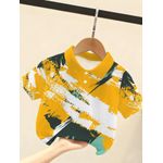 Fashion Kids’ Abstract Print Polo Shirt - image 2