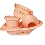 product_image_name-Generic-Newborn Baby Bath Set Baby Bathing  Set - 5 Pieces-2