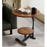 Generic Brown Polished Wooden Side Table ( coffee table, laptop table)
