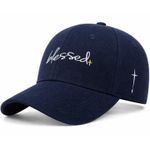 Adjustable Outdoor Face Cap: Blue 