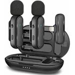 product_image_name-Generic-Double Wireless Lavalier Mic For iPhones With Noise Cancellation And Charging Case -1