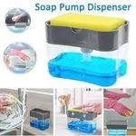 Generic 2 in 1 Dish Soap Pump Dispenser and Sponge Holder for Kitchen Sink - image 4