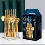 24 pieces Cutlery Set -Spoon/Fork/Knife 