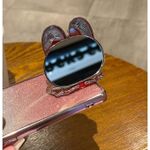 product_image_name-Generic-Glitter Pouch Rabbit Stand Back Cover For IPhone 14 Pro Max-2