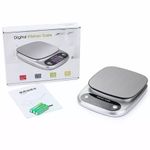 Digital kitchen scale 1kg/1g-stainless steel electronic food scale with rare function 