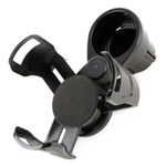 Generic 2-in-1 Multifunctional Car Cup Holder - Adjustable Dual Holder for Drinks & Bottles - image 3