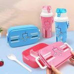 1 Unique plate and one water bottle