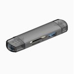 Generic 6-in-1 High-Speed Card Reader, USB 3.0 5Gbps Plug-and-Play, No Driver Required OTG Card Reader - image 8