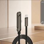 Generic 240W Fast Charging Type C to Lightening cable with phone stand - image 4