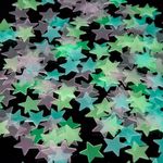 product_image_name-Generic-100pcs 3D Stars Glow In The Dark Wall Stickers Luminous-3