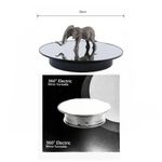 Generic 25cm Rotating Mirror Display Stand 360 Degree Turntable