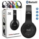 P47 Superior Wireless Bluetooth Stereo Foldable Headphones