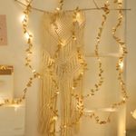 product_image_name-Generic-LED Golden Leaf String Lights Battery Operated 3M 20 LED  Leaf Garland String Light for Thanksgiving Christmas and Party Decor, Indoor Outdoor Home Garden Decor-4