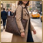 ASHION Chic PU Leather Tote Bag For Women  Lightweight Durable Versatile - image 3