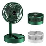 Generic Mini Foldable USB Rechargable Desktop fan - image 2