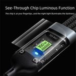Generic 100W 3-in-1 Fast Charging Cable - Type-C + Lightning + Micro USB - image 2