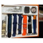Ultra  Smart Watch 49mm 7in1 Wireless Charging For IPhone / Android