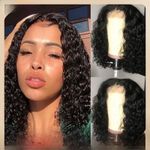 product_image_name-Generic-Fashion Wig Headgear Small Volume Explosion Head Wig Black Short Fluffy Chemical Fibre Headgear-1