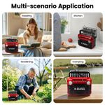 Generic  Portable Bluetooth AM/FM Radio with MP3 Playback & Solar Panel - image 7