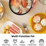 product_image_name-addigoes-1.8L Multifunctional Electric Cooker with Steamer | Mini Portable Hot Pot, Rice & Noodle Cooker, Non-Stick, Dorm & Small Kitchen Friendly-5