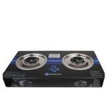 Haier Thermocool Tec 2 Burner Glass Lid Table Top Gas Cooker +FREE GIFT