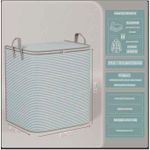 product_image_name-Generic-210L Striped Clothing Storage Bag Household Large Capacity Clothing Sorting Box Cotton Quilt Storage Bag Moving Packing Bag For Dirty Neat Clothes-1