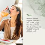 nature's field Zinc 100mg Immune & Prostate Support - 100 Tablets - image 3