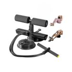 abs master sit up bar,sit ups foot holder with Elastic 2 Suction Cups and Pull Rope Portable Sit Up Assistant Device for Home Workout