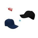 Unisex 2IN1 BaseBall Cap - Black&Blue